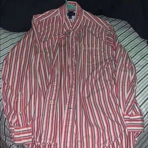 red white and blue striped tommy hilfilger